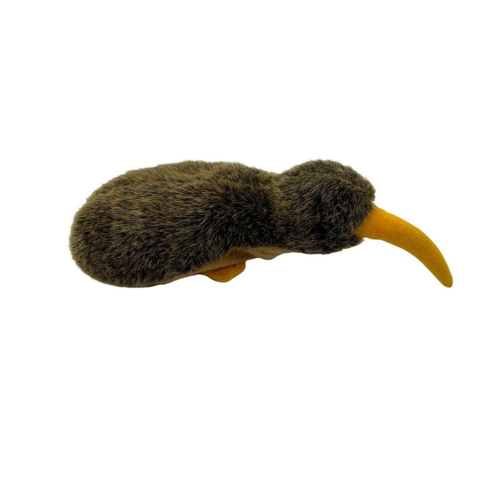 Kiwi Bird Stuffed Animal Windmill Toys Unisex Kids Tan Black Lightweight 8"